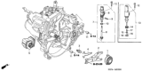 Diagram for 2011 Honda Fit Release Bearing - 22810-PLW-005