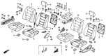 Diagram for 1993 Honda Accord Seat Cover - 81131-SM2-A12ZG