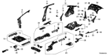 Diagram for 2012 Honda Civic Floor Pan - 65100-TR0-A00ZZ