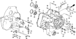 Diagram for Honda CRX Automatic Transmission Seal - 91206-689-005