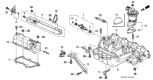 Diagram for Honda Accord Intake Manifold - 17100-PAA-A00