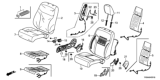 Diagram for 2013 Honda Civic Seat Cover - 81131-TR6-L21ZB