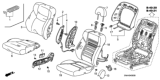 Diagram for 2007 Honda Civic Seat Cover - 81131-SNX-A01ZA