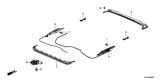 Diagram for 2022 Honda Pilot Air Deflector - 70500-TZ5-A01