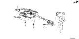 Diagram for 2009 Honda Accord Steering Column - 53200-TA0-A05