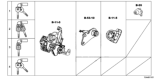 Diagram for 2017 Honda HR-V Ignition Lock Cylinder - 06351-T5A-901