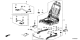 Diagram for 2022 Honda Insight Seat Switch - 81231-TBA-A01ZA