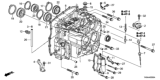 Diagram for Honda Accord Automatic Transmission Seal - 91205-PL3-A01