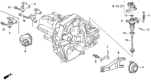 Diagram for 1994 Honda Del Sol Release Bearing - 22810-RPF-003