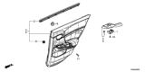 Diagram for 2013 Honda Civic Door Trim Panel - 83750-TR3-A21ZD