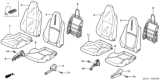 Diagram for Honda Insight Seat Cushion - 81132-S3Y-J01
