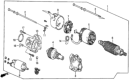 Diagram for Honda Accord Starter Solenoid - 31210-PD2-026