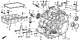 Diagram for Honda Civic Drain Plug - 90081-PLY-000