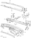 Diagram for 1977 Honda Civic Instrument Panel - 66880-634-670B