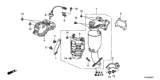 Diagram for 2018 Honda CR-V Catalytic Converter - 18180-5PH-A00