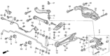 Diagram for Honda Odyssey Control Arm Bolt - 90170-SX0-003