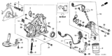 Diagram for Honda Civic Coolant Filter - 15400-PLC-004