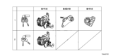 Diagram for 2017 Honda HR-V Ignition Lock Cylinder - 06351-T5A-911