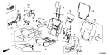 Diagram for 2022 Honda Pilot Seat Cover - 81731-TG7-A81ZC