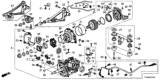Diagram for 2017 Honda HR-V Differential Mount - 50730-T7X-A00