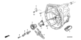 Diagram for 2007 Honda S2000 Release Bearing - 22810-PCY-003