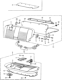 Diagram for 1982 Honda Civic Consoles - 78259-SA3-831ZA