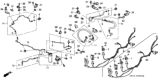 Diagram for 1987 Honda Accord A/C Compressor Cut-Out Switches - 80440-SE0-003