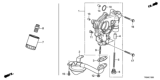 Diagram for Honda CR-Z Oil Pump - 15100-RB0-003