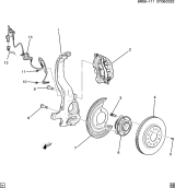 Diagram for Honda Wheel Stud - 12451948