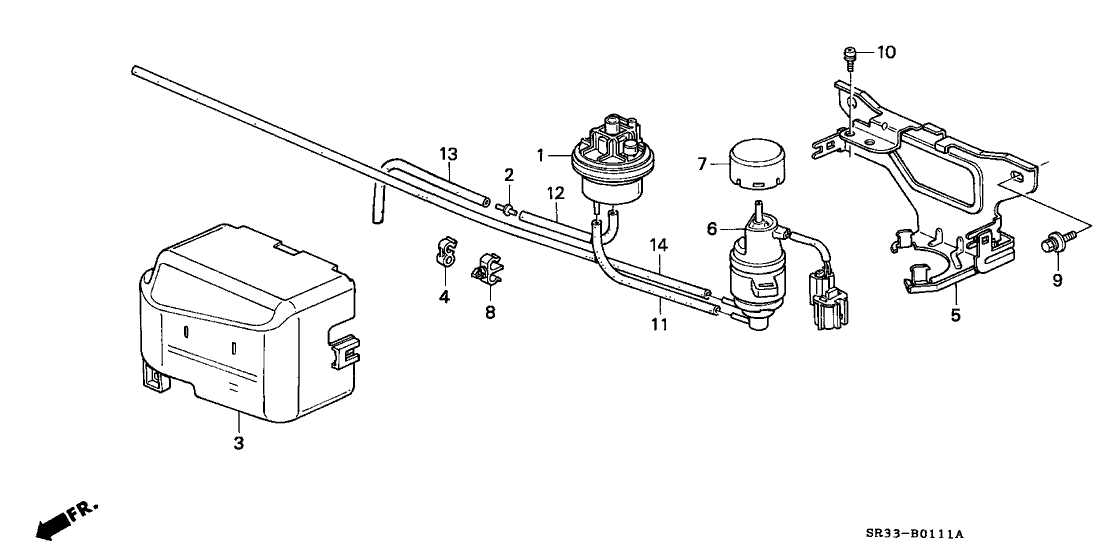 36190-P07-003 - Genuine Honda Valve Assy., FRequency Solenoid