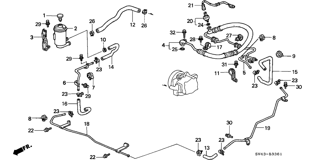 91304-P0H-013 - Genuine Honda O-Ring (7.8X1.9)