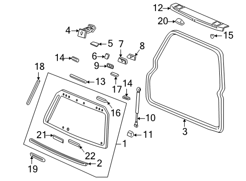 74807-s10-000 - Genuine Honda Spacer, Rr.