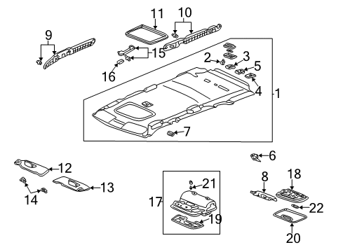 83220-S9A-003 - Genuine Honda Pad, R. FR.