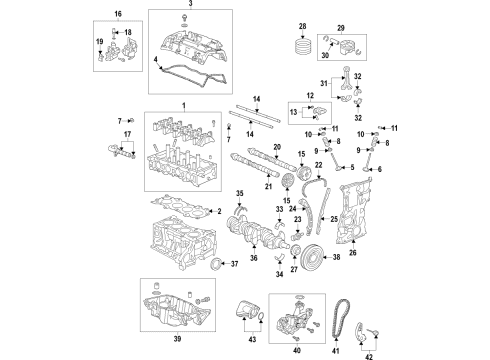 Honda 15100-6B2-A03 PUMP ASSY-, OIL