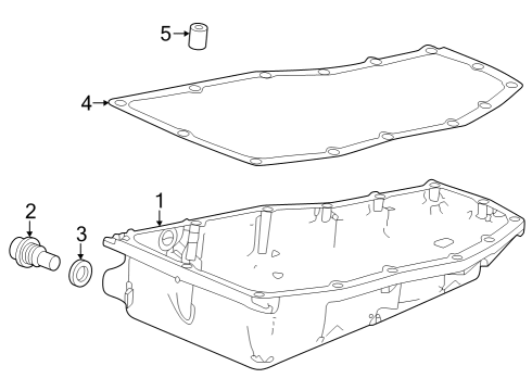 2023 Honda CR-V Hybrid Transaxle Parts Diagram