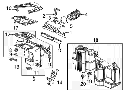 2023 Honda Civic Filters Diagram 4