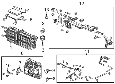 2022 Honda Insight Battery Diagram 1