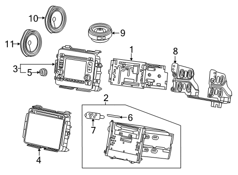 2022 Honda HR-V Sound System Diagram