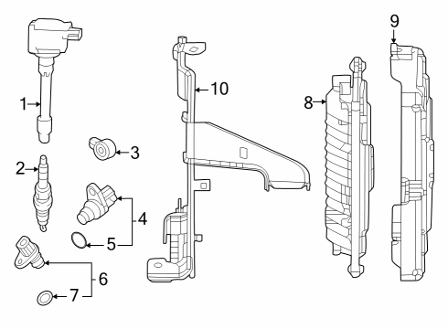 2023 Honda CR-V COVER, PCM Diagram for 37823-6MA-J00