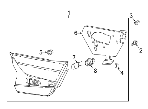 2022 Honda Accord Bulbs Diagram 2