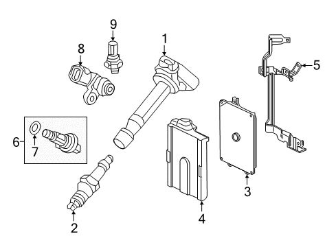 2022 Honda Pilot Powertrain Control Diagram 3