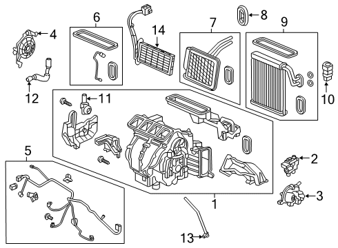 2022 Honda Insight Air Conditioner Diagram 2