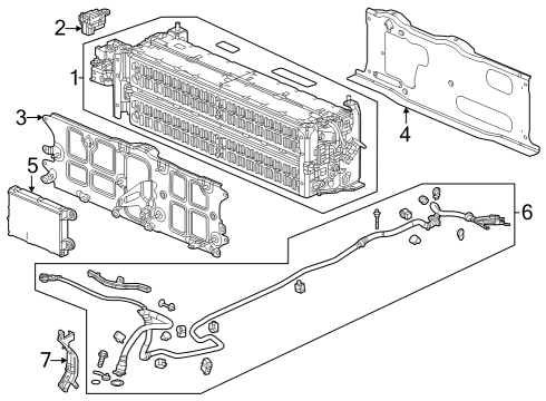 2023 Honda CR-V H/V CABLE ASSY-, DC Diagram for 1F110-69F-A02