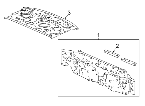 2022 Honda Accord Rear Body Diagram