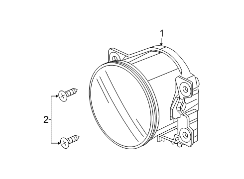 2022 Honda Passport Fog Lamps Diagram