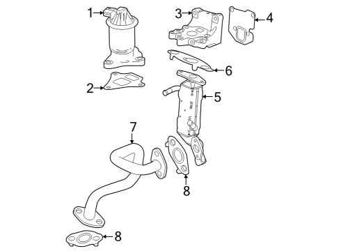 2023 Honda CR-V Hybrid EGR System Diagram