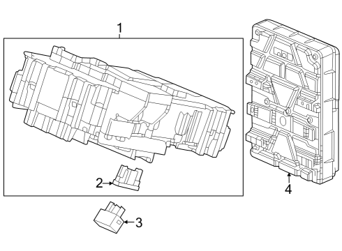 2023 Honda CR-V BOX ASSY-, FUSE Diagram for 38200-3A0-A31