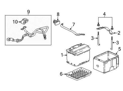 2022 Honda Accord Battery Diagram 1