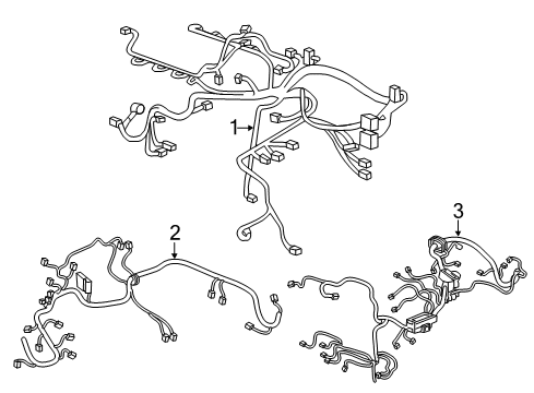 2022 Honda HR-V Wiring Harness Diagram