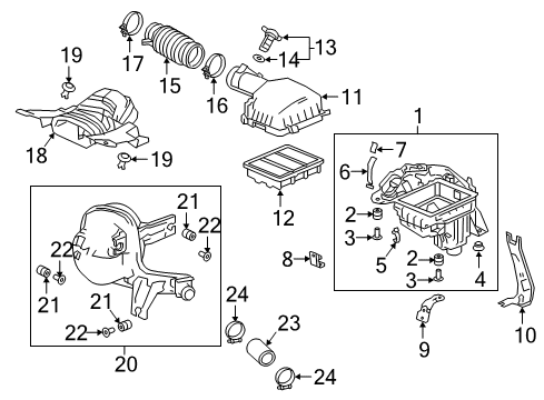 2022 Honda Accord Air Intake Diagram 1